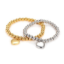 Charger l'image dans la galerie, Fancy Stainless steel HEART Bracelet