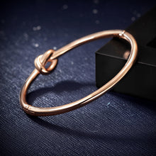 Charger l'image dans la galerie, Fancy Stainless steel LOVE KNOT Bracelet