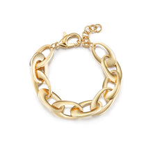 Charger l'image dans la galerie, OVAL CHAIN BRACELET LOBSTER CLASP