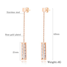 Load image into Gallery viewer, Fancy stainless steel jewelry Earrings