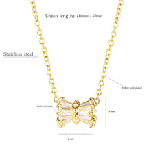 Load image into Gallery viewer, CYLINDER CZ NECKLACE