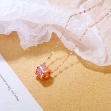 Load image into Gallery viewer, CYLINDER CZ NECKLACE