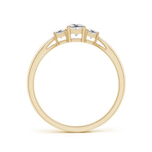 Load image into Gallery viewer, 3-Stone Princess Cut Diamond Engagement Ring