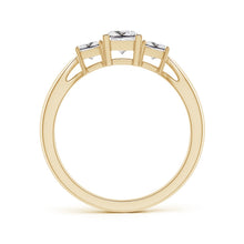 Load image into Gallery viewer, 3-Stone Princess Cut Diamond Engagement Ring