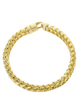Load image into Gallery viewer, 10K Yellow Gold Solid Franco Bracelet 3.1 mm
