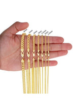 Load image into Gallery viewer, 10K Yellow Gold Solid Franco Bracelet 3.1 mm
