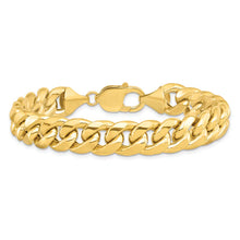 Load image into Gallery viewer, 10K Yellow Gold Hollow Miami Cuban Bracelet 9.5mm
