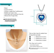 Load image into Gallery viewer, 925 Sterling Silver Jewelry Set for Women Made with Crystals from Swarovski(R)
