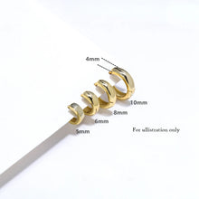 Load image into Gallery viewer, Huggie Earrings in 10kt Yellow Gold
