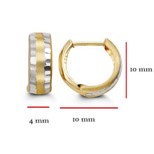 Load image into Gallery viewer, Huggie Earrings in 10kt Yellow Gold
