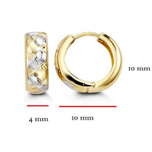 Load image into Gallery viewer, Huggie Earrings in 10kt Yellow Gold
