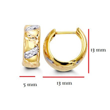 Load image into Gallery viewer, Huggie Earrings in 10kt Yellow Gold
