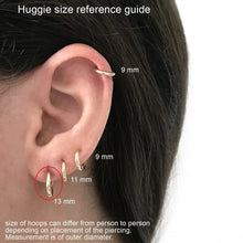 Load image into Gallery viewer, Huggie Earrings in 10kt Yellow Gold
