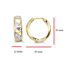 Load image into Gallery viewer, Huggie Earrings in 10kt Yellow Gold
