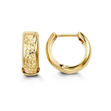 Load image into Gallery viewer, Huggie Earrings in 10kt Yellow Gold

