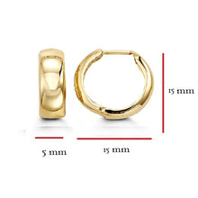 Load image into Gallery viewer, Huggie Earrings in 10kt Yellow Gold
