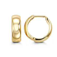 Load image into Gallery viewer, Huggie Earrings in 10kt Yellow Gold
