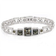 Load image into Gallery viewer, Stainless Steel Bracelet made with Crystal from SWAROVSKI®
