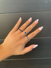 Load image into Gallery viewer, BAGUETTE ETERNITY RING (Available in 5 Colors Stones)
