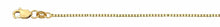 Charger l'image dans la galerie, 10K Yellow Gold Box Chain 1.0 MM
