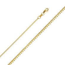 Charger l'image dans la galerie, 10K Yellow Gold Box Chain 1.0 MM
