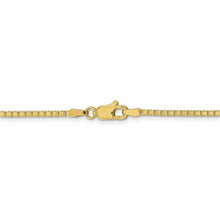 Charger l'image dans la galerie, 10K Yellow Gold Box Chain 2.0 MM
