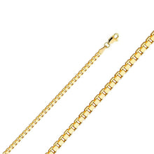 Charger l'image dans la galerie, 10K Yellow Gold Box Chain 2.0 MM
