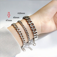 Load image into Gallery viewer, Sterling Silver 7.0 mm Miami Cuban Bracelet

