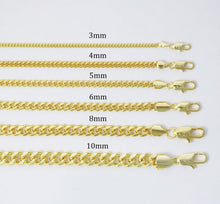 Load image into Gallery viewer, 10K Yellow Gold Hollow Miami Cuban Bracelet 9.5mm
