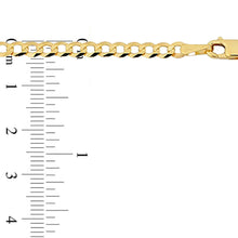 Load image into Gallery viewer, 10K Gold 4mm Flat Curb Chain
