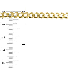 Load image into Gallery viewer, 10K Gold 5mm Flat Curb Chain

