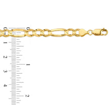 Load image into Gallery viewer, 10K Gold Figaro Chain 6.5mm

