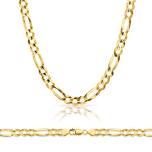 Load image into Gallery viewer, 10K Gold Figaro Chain 6.5mm
