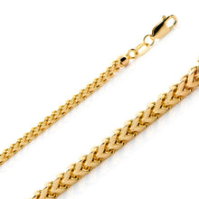 Charger l'image dans la galerie, 10K Yellow Gold Hollow FRANCO Chain 2.6mm
