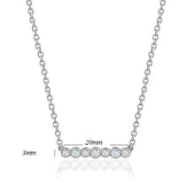 Load image into Gallery viewer, BEZELINA BAR PENDANT (0.25CTW) 14K Gold
