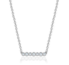 Load image into Gallery viewer, BEZELINA BAR PENDANT (0.25CTW) 14K Gold
