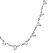 Load image into Gallery viewer, 3 PRONG DIAMOND NECKLACE (0.60CTW) 14K Gold
