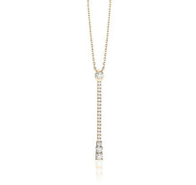 Load image into Gallery viewer, BAR DIAMOND NECKLACE (0.65CTW) 14K Gold
