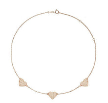 Load image into Gallery viewer, MY DIAMOND HEART PAVE Necklace (0.90ctw) 14K Gold
