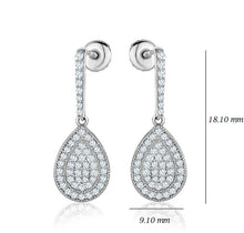 Load image into Gallery viewer, PEAR DROP DIAMOND EARRINGS (0.67CTW) 14K Gold
