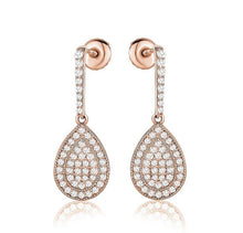 Load image into Gallery viewer, PEAR DROP DIAMOND EARRINGS (0.67CTW) 14K Gold
