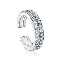 Load image into Gallery viewer, DOUBLE ROW DIAMOND EAR CUFF (0.25CTW) 14K Gold
