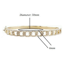Load image into Gallery viewer, CUBAN LINK DIAMOND BANGLE 14K 6MM (1.00 Ctw)
