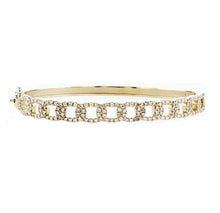 Load image into Gallery viewer, CUBAN LINK DIAMOND BANGLE 14K 6MM (1.00 Ctw)
