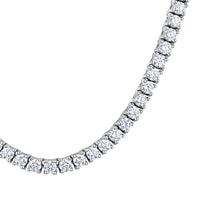 Load image into Gallery viewer, 4 PRONG DIAMOND ETERNITY NECKLACE (5.03CTW)
