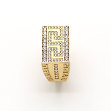 Load image into Gallery viewer, Men's Rings in Yellow 10K Gold (micro pavé)
