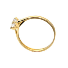 Load image into Gallery viewer, Women's Rings in Yellow 10K Gold Solitaire
