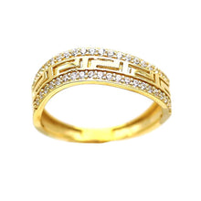 Load image into Gallery viewer, Women's Rings in Yellow 10K Gold (micro pavé)
