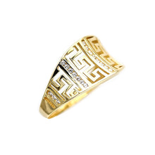 Load image into Gallery viewer, Women's Rings in Yellow 10K Gold (micro pavé)
