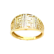 Load image into Gallery viewer, Women's Rings in Yellow 10K Gold (micro pavé)
